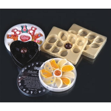 Cutlery Different Shape Candy Tray Wholesale Good Quality Serving Plastic Blister Food Fruit Packaging Cake OEM ODM Custom